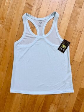 Athletic Works Pale Blue Racerback Workout Tank XS